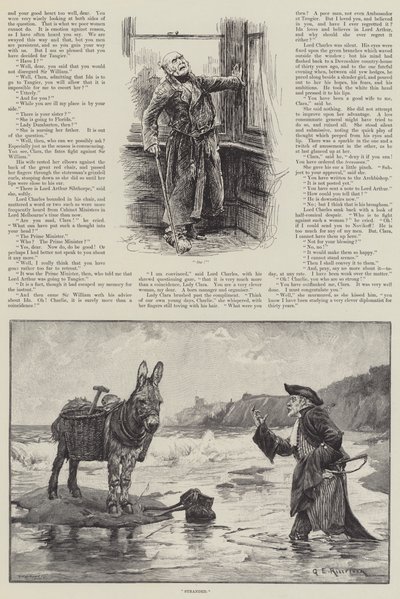 A Question of Diplomacy, by Arthur Conan Doyle by Frederick Barnard